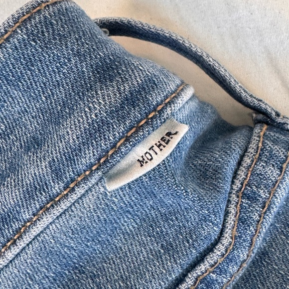 MOTHER DENIM Rascal Slit Flip Shorts - Picture 4 of 6